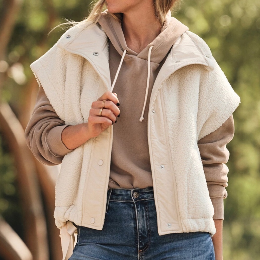 Free People Scout It Out Fleece Vest